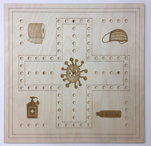 Load image into Gallery viewer, Finished Wahoo Board w/ Game Pieces