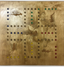 Load image into Gallery viewer, Finished Wahoo Board w/ Game Pieces